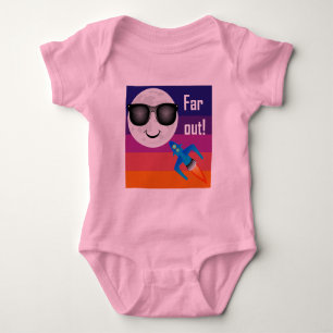 Far Out Design - Baby Jersey Body Strampler