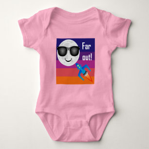 Far Out Design - Baby Jersey Bodysuit Strampler