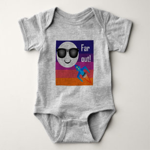 Far Out Design - Baby Jersey Bodysuit Strampler