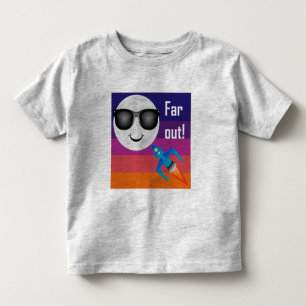 Far Out Design - Kinder Fein-Jersey-T-Shirt Kleinkind T-shirt