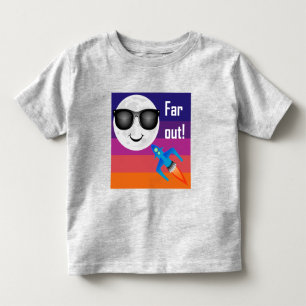 Far Out Design - Kinder Fein-Jersey-T-Shirt Kleinkind T-shirt