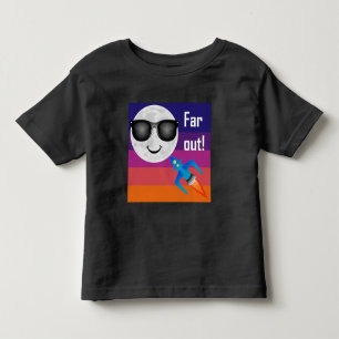 Far Out Design - Kinder Feinripp-T-Shirt Kleinkind T-shirt
