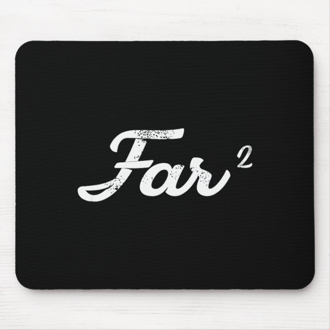 Far Squared Farfar Swedish Or Danish Grandpa Funny Mousepad (Vorne)