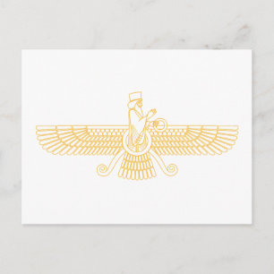 Faravahar (Begriffsklärung) Postkarte