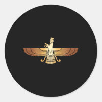 Faravahar iranischer Nationalismus Symbol Zoroastr