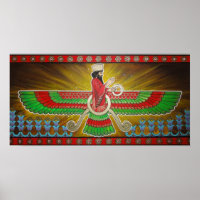 Faravahar Painting