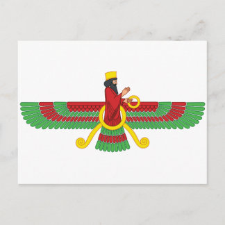 Faravahar-Symbol Postkarte