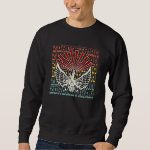 Faravahar Zoroastrismus Zarathustra Symbol philos Sweatshirt