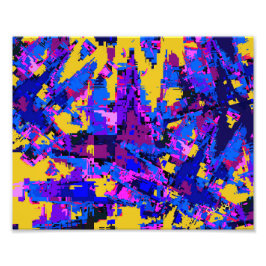 Farb-Spritzer-Druck Fotodruck