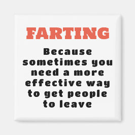 Farb - Wirksamerer Weg - schwarz auf weiß Magnet