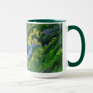 Farbabbild für die Acrylkunstspiegelung Tasse