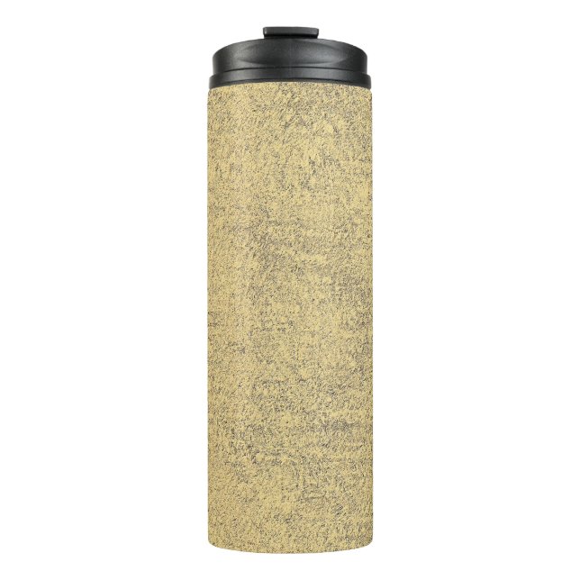 Farbabstrakte Grunge, Kunst, Kunst, Ba Thermosbecher (Vorderseite)