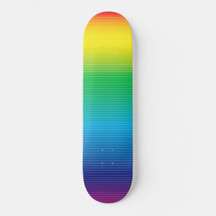 Farbabstufung mit einem Skateboard für Linien