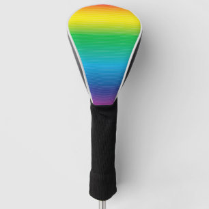 Farbabstufung mit Lines Golf Head Cover Headcover
