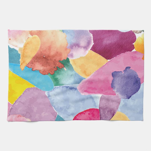 Farbabsturz 2 geschirrtuch (Horizontal)