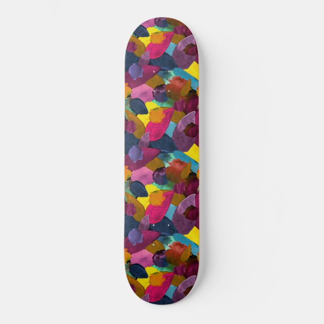 Farbabsturz 3 skateboard (Vorderseite)
