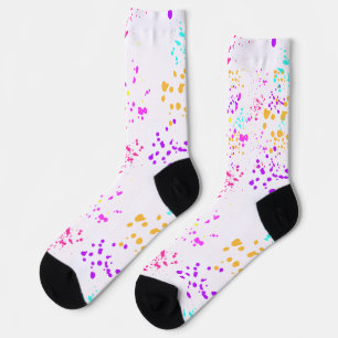 Farbabstürze Mustersocken Socken