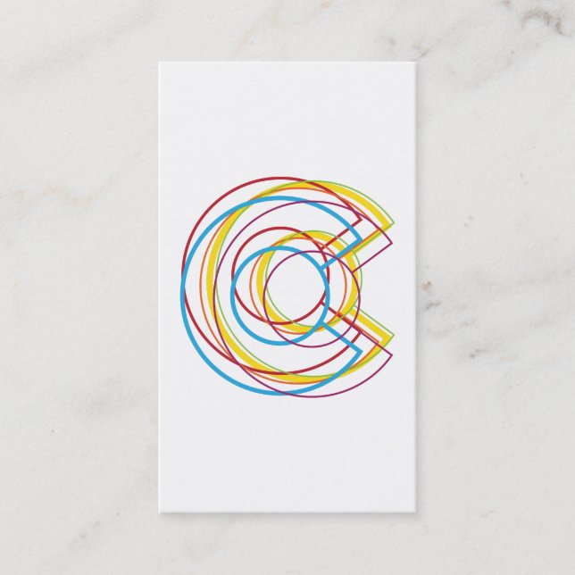 Farbadenstolz Visitenkarte (Vorderseite)