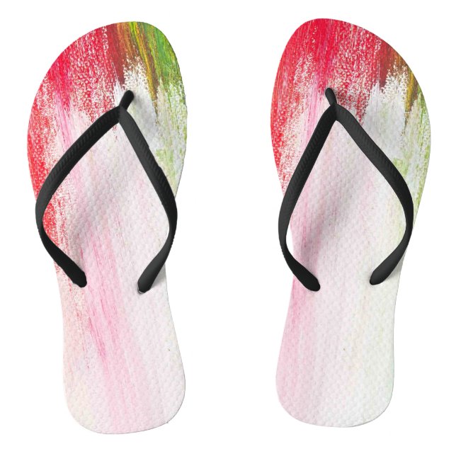 Farbamerikanische Flip Flops (Fußbett)