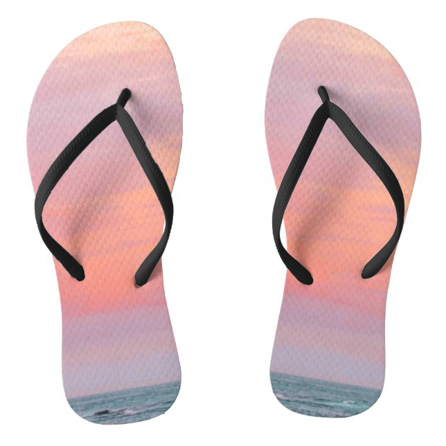 Farbamerikanische Flip Flops (Fußbett)
