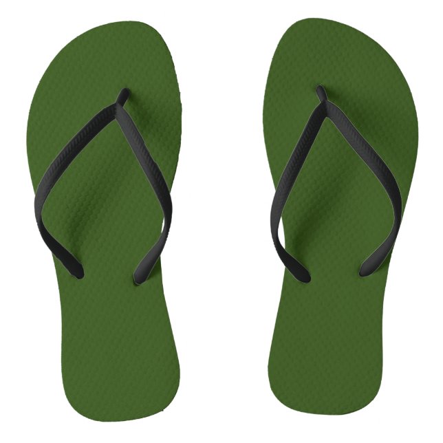 Farbamerikanische Flip Flops (Fußbett)