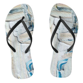 Farbamerikanische Flip Flops