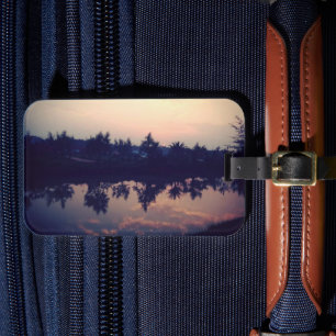 Farbamerikanischer Gepäckanhänger