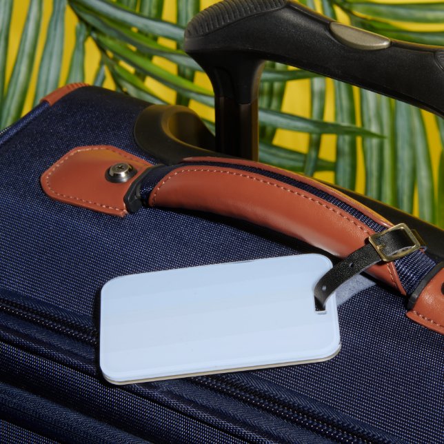 Farbamerikanischer Gepäckanhänger (Vorderseite Insitu 3)