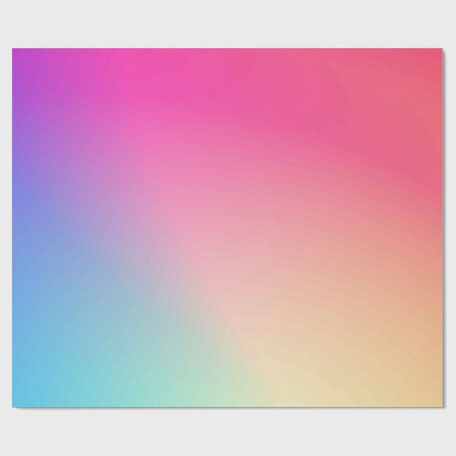 Farbamerikanisches Papier Geschenkpapier (Flach)