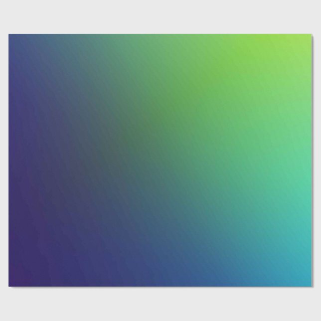 Farbamerikanisches Papier Geschenkpapier (Flach)