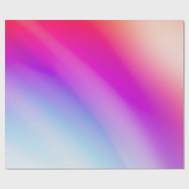 Farbamerikanisches Papier Geschenkpapier (Flach)