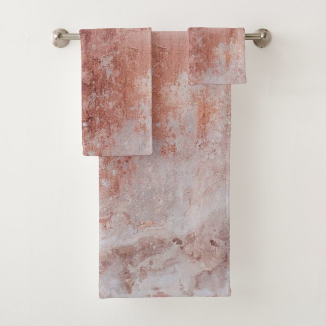 Farbamerikanisches Set mit festem Badehandtuch (Insitu)