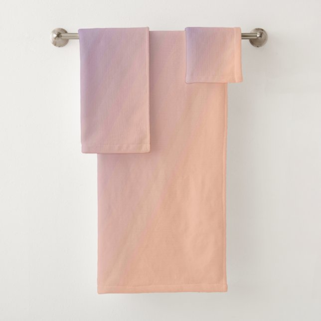 Farbamerikanisches Set mit festem Badehandtuch (Insitu)