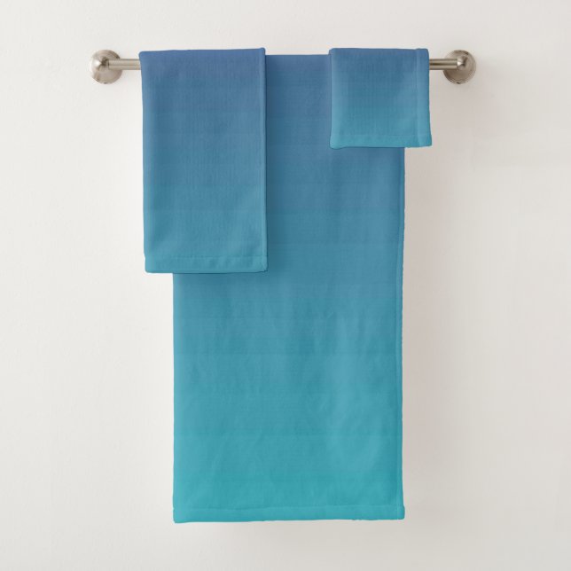 Farbamerikanisches Set mit festem Badehandtuch (Insitu)