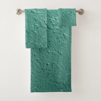 Farbamerikanisches Set mit festem Badehandtuch