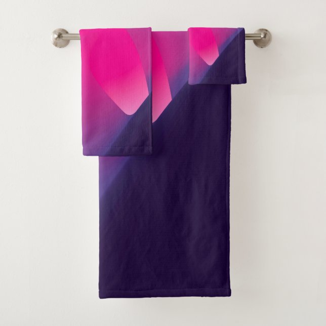 Farbamerikanisches Set mit festem Badehandtuch (Insitu)