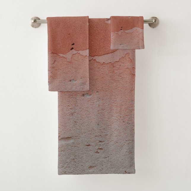 Farbamerikanisches Set mit festem Badehandtuch (Insitu)