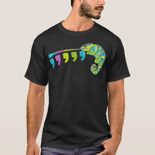 Farbänderung Chameleon Comma Chameleon T-Shirt