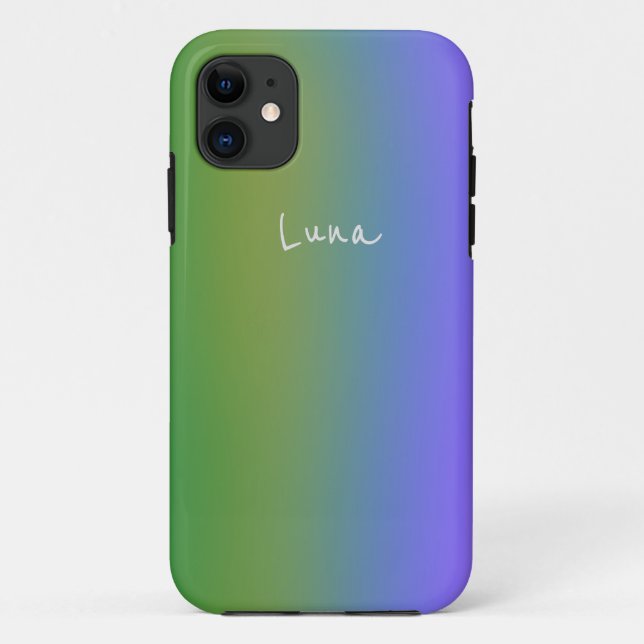 Farbanpasstes iPhone 11 Fall Case-Mate iPhone Hülle (Rückseite)