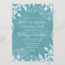 Farbaufbereitbare Blütenfrühlings Einladung