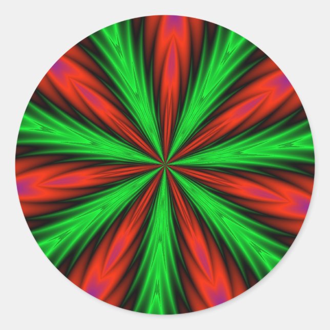 Farbaufkleber Runder Aufkleber (Vorderseite)