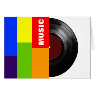 Farbband Musik Vinyl