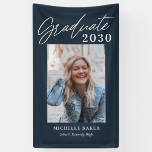 FARBBBanner für den Abschluss mit Charm EDITABLE Banner