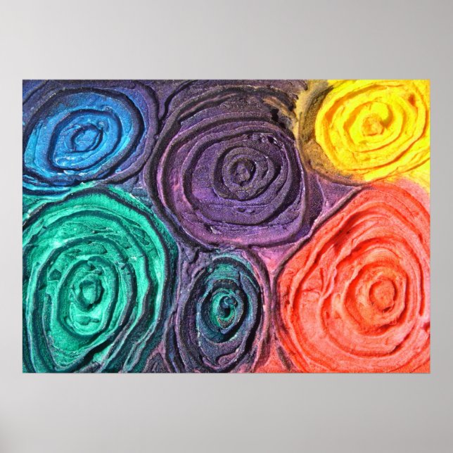 Farbbereiche klein poster (Vorne)