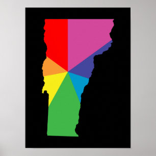 Farbberge Poster