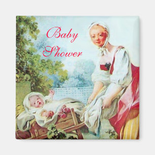 FARBBIGE BABY DUSCHE MAGNET