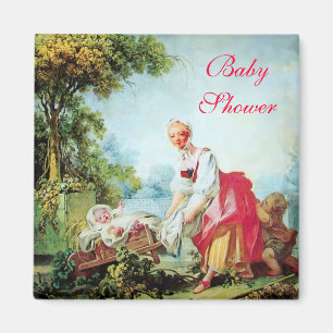 FARBBIGE BABY DUSCHE MAGNET