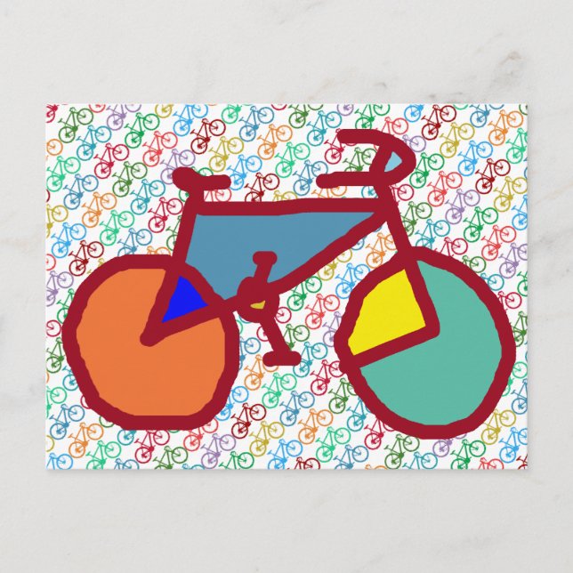 Farbbike Postkarte (Vorderseite)