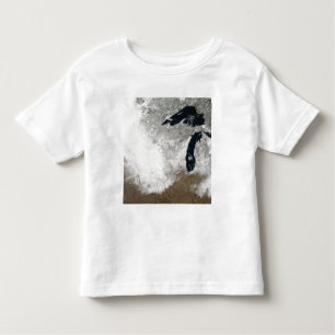 Farbbild des Schnees Kleinkind T-shirt