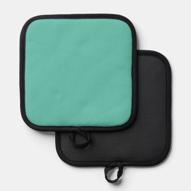 FARBBISCAY GREEN TOPFLAPPEN (Vorderseite/Rückseite)